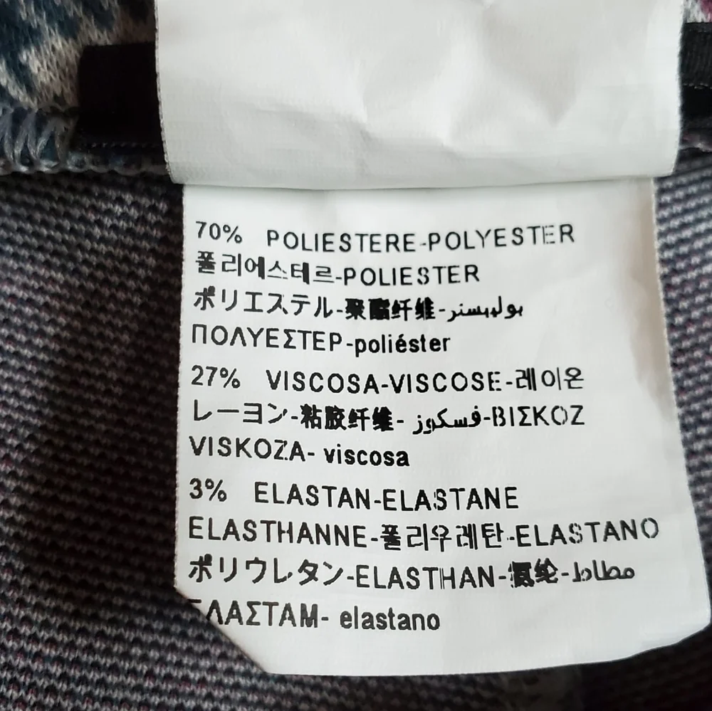 NWOT Sisley checkered jeggings